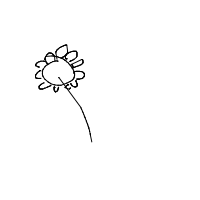 flower drawing by player-aolqhwjr3 in Artbitrator