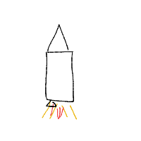 rocket drawing by player-32qgq3rt1 in Artbitrator