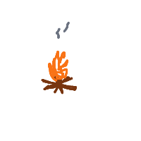 campfire drawing by player-28qnt685n in Artbitrator
