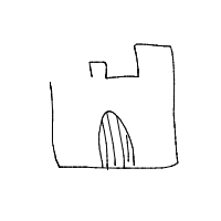 castle drawing by player-po5tpl8mr in Artbitrator