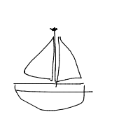 sailboat drawing by player-bdegbwaqq in Artbitrator