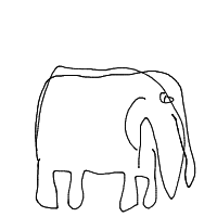 elephant drawing by player-0iu53fip1 in Artbitrator