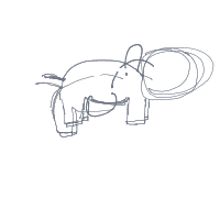 elephant drawing by player-tr8rt48gx in Artbitrator