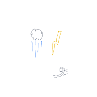 thunderstorm drawing by guest-1bcamdupi in Artbitrator