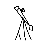 telescope drawing by player-6iae7u537 in Artbitrator