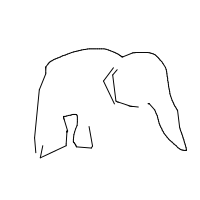 elephant drawing by adamios in Artbitrator