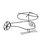 helicopter drawing by emlyn in Artbitrator