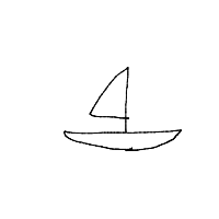 sailboat drawing by emlyn in Artbitrator