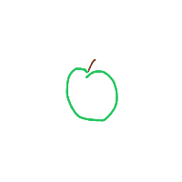apple drawing by guest-23aiar90r in Artbitrator