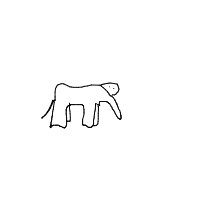 elephant drawing by guest-vgot0skw0 in Artbitrator