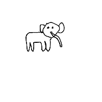 elephant drawing by guest-nrad5hv2q in Artbitrator