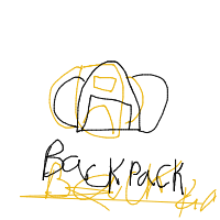backpack drawing by guest-eksw04osj in Artbitrator