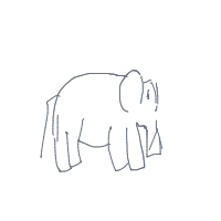 elephant drawing by guest-1w62kfz25 in Artbitrator