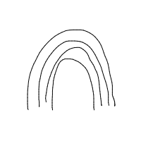 rainbow drawing by guest-k7kfrl0r9 in Artbitrator