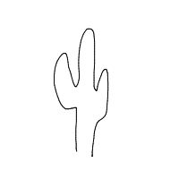 cactus drawing by guest-k7kfrl0r9 in Artbitrator