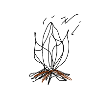 campfire drawing by guest-k7kfrl0r9 in Artbitrator