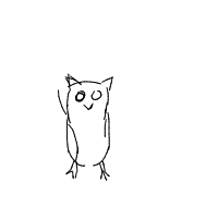 owl drawing by guest-a032jp6uv in Artbitrator