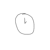 clock drawing by player-kyvx3frpx in Artbitrator