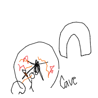 cave painting drawing by guest-8gbxzsgjj in Artbitrator