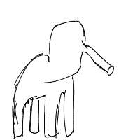 elephant drawing by guest-04h7wlaeg in Artbitrator