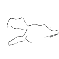 dinosaur drawing by guest-me105v2nc in Artbitrator