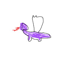 dragon drawing by emmealia in Artbitrator