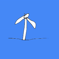wind turbine drawing by guest-9na2belim in Artbitrator