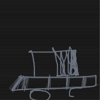 train drawing by josh in Artbitrator