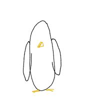 penguin drawing by swaggyunicorn67 in Artbitrator
