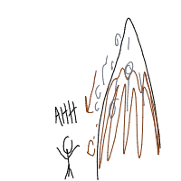 avalanche drawing by johnpork in Artbitrator