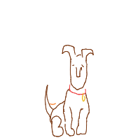 dog drawing by johnpork in Artbitrator