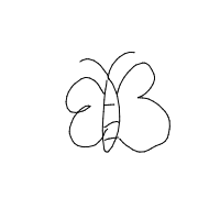butterfly drawing by guest-c2cdbr9qj in Artbitrator
