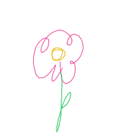flower drawing by johnpork in Artbitrator