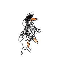 penguin drawing by guest-c2cdbr9qj in Artbitrator