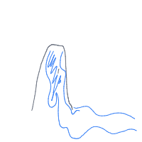 waterfall drawing by guest-h3ifatkc2 in Artbitrator