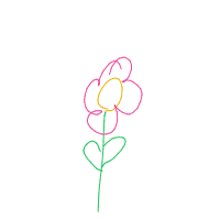 flower drawing by mawilkins in Artbitrator