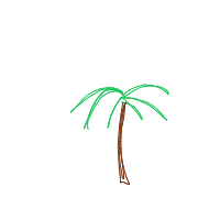 palm tree drawing by guest-h3ifatkc2 in Artbitrator