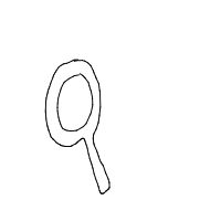 magnifying glass drawing by johnpork in Artbitrator