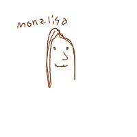 mona lisa drawing by swaggyunicorn67 in Artbitrator