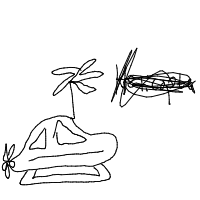 helicopter drawing by swaggyunicorn67 in Artbitrator