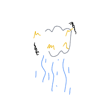 thunderstorm drawing by guest-0670uaxrn in Artbitrator