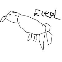 elephant drawing by guest-49mwltdfh in Artbitrator