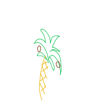 palm tree drawing by johnpork in Artbitrator