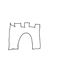 castle drawing by nikoq in Artbitrator