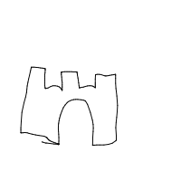 castle drawing by nikoq in Artbitrator