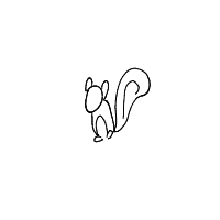 squirrel drawing by guest-5t0w37m7g in Artbitrator