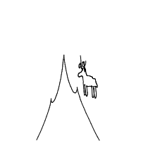 mountain goat drawing by tugrrganm in Artbitrator