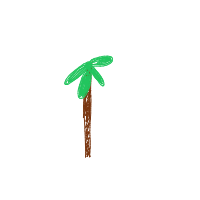 palm tree drawing by meowmeow63 in Artbitrator