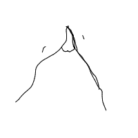 mountain drawing by guest-ll76hpmwd in Artbitrator