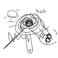 magnifying glass drawing by guest-a0qsuddyp in Artbitrator